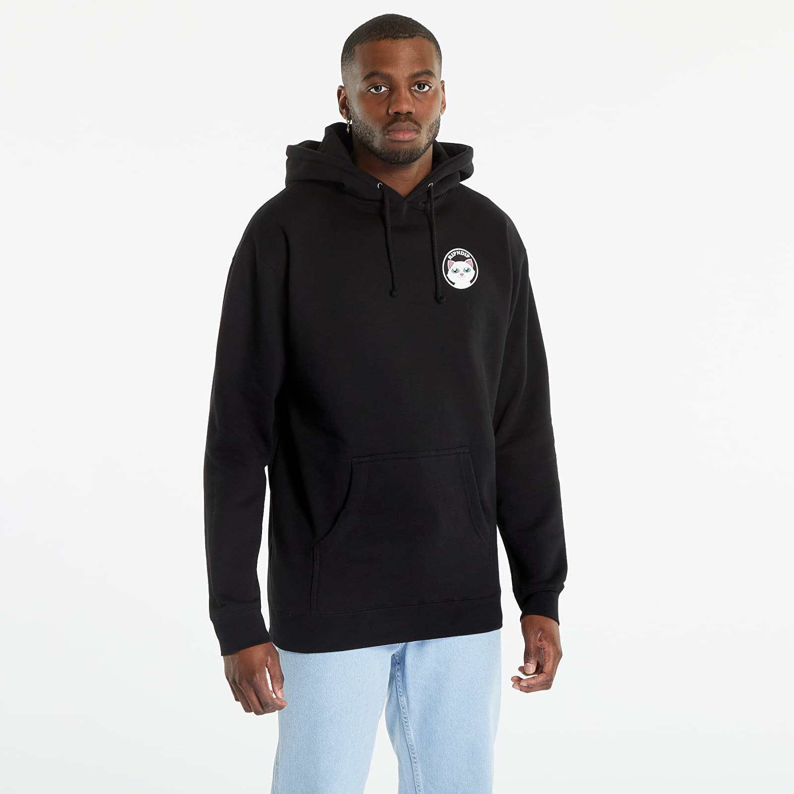 Sudaderas RIPNDIP Stop Being A Pussy Hoodie Black