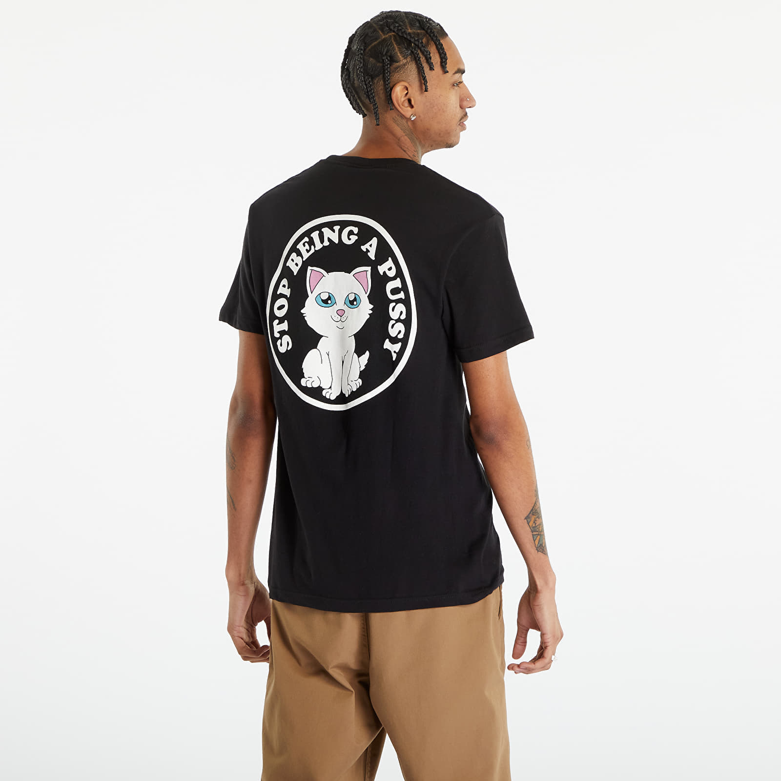 RIPNDIP Stop Being A Pussy フーディ パーカー Black 送料込み Stop Being A Pussy Hoodie (Black) – RIPNDIP