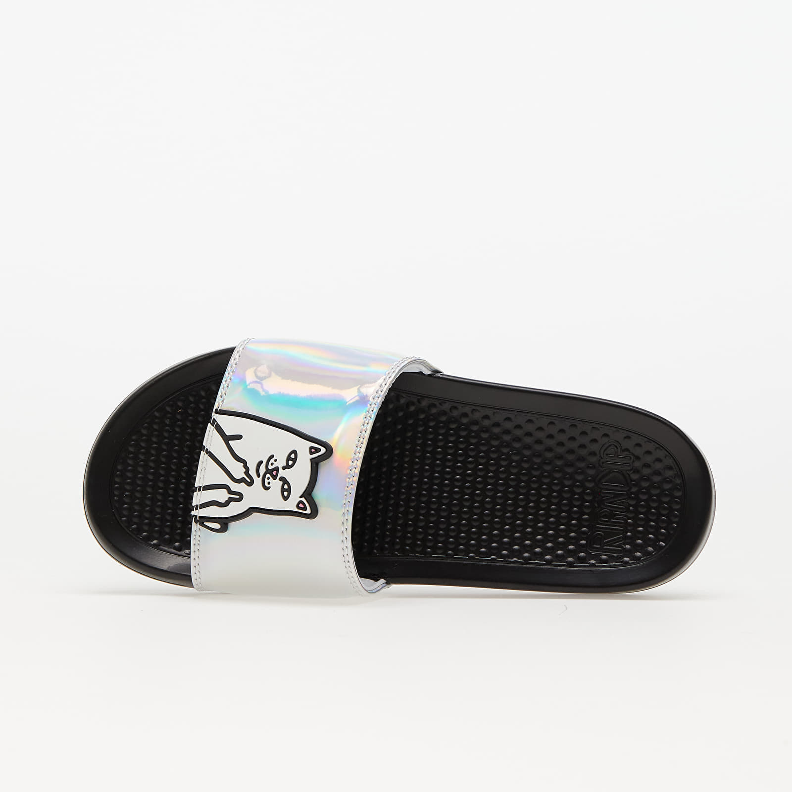 Men's sneakers and shoes RIPNDIP Lord Nermal Slides Iridescent 