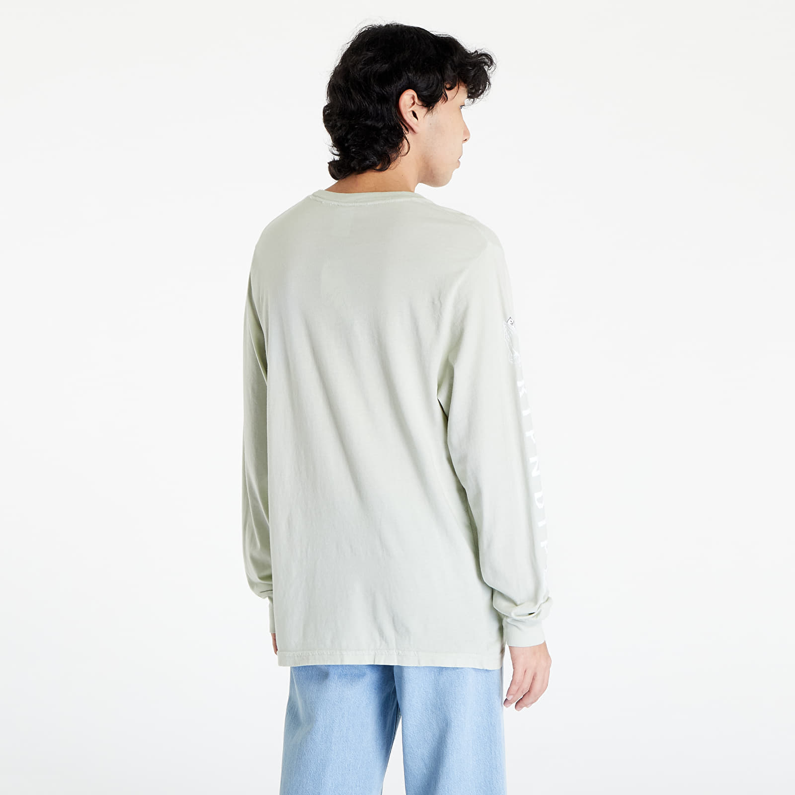 T-krekli RIPNDIP Lord Nermal Long Sleeve Sage