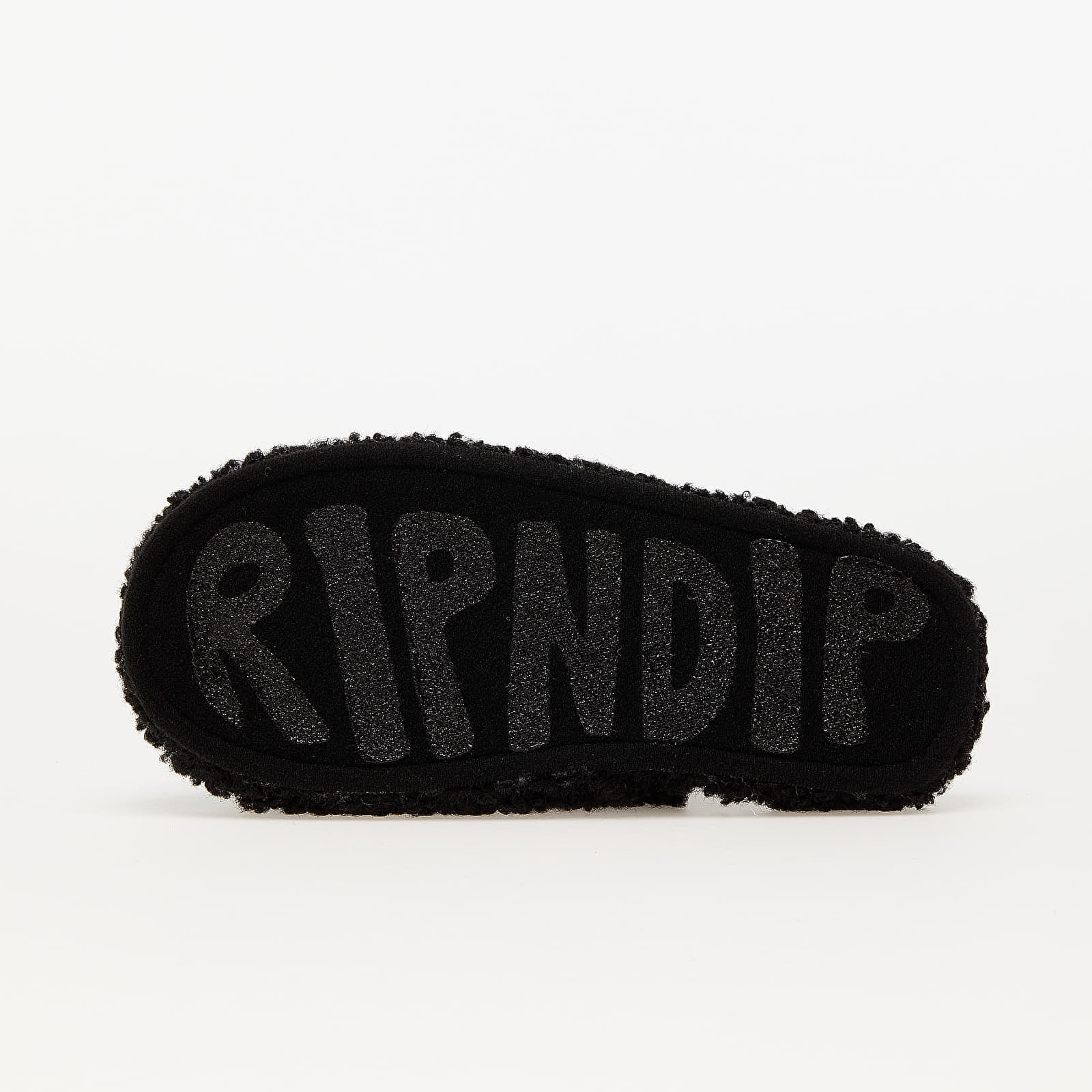 Herenslippers RIPNDIP Jerm Face Fuzzy House Slippers Black