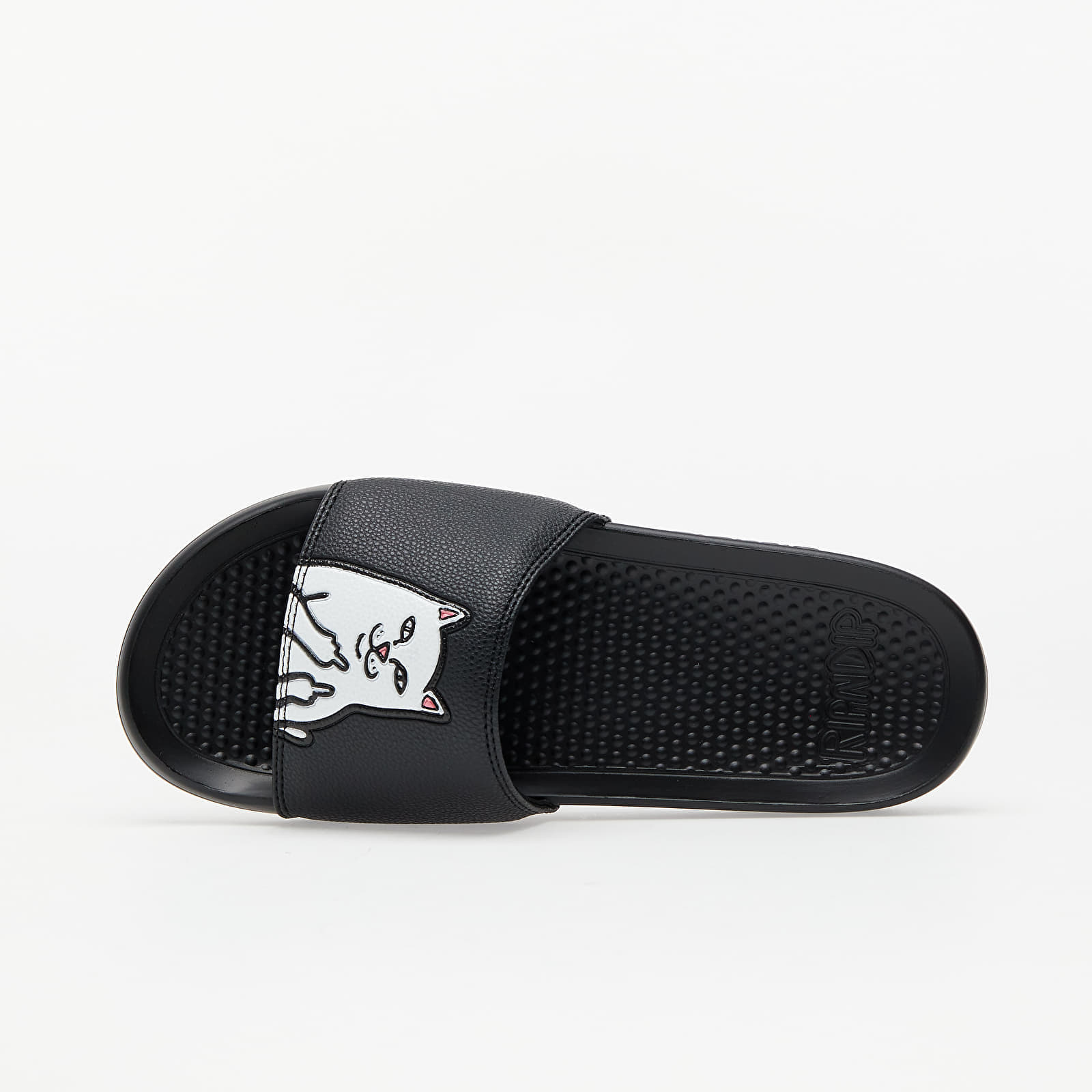 Men's sneakers and shoes RIPNDIP Lord Nermal Slides Black