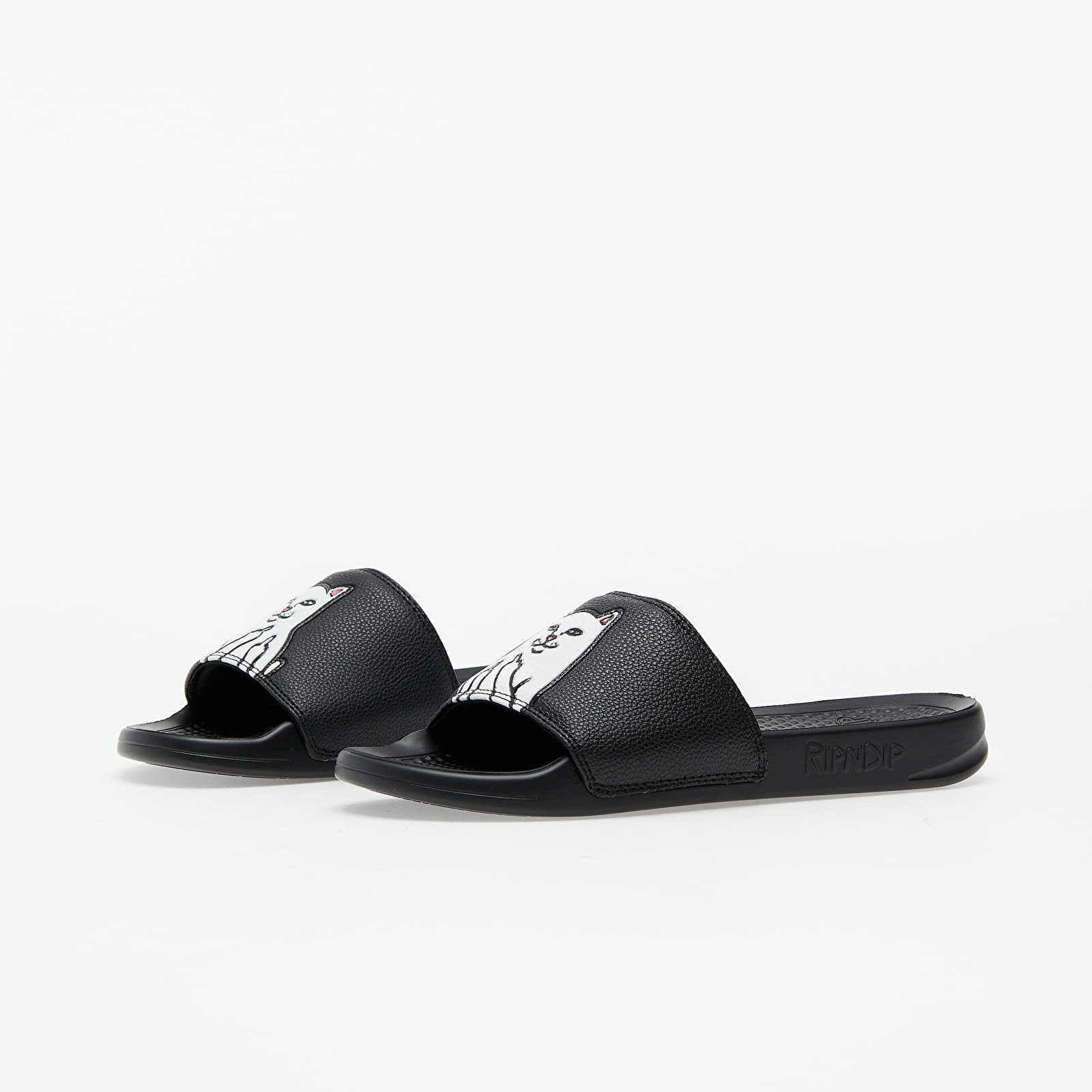 Herren Sneaker und Schuhe RIPNDIP Lord Nermal Slides Black Queens