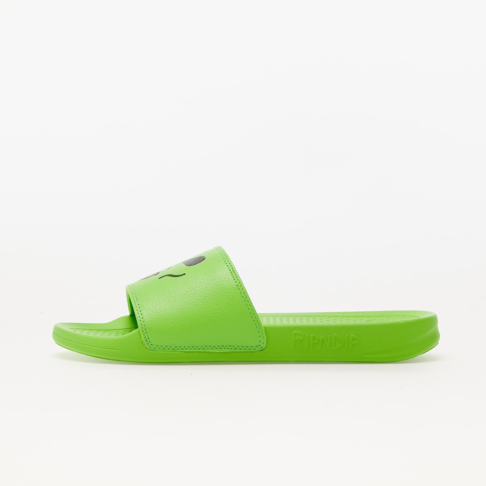 Turnschuhe und Schuhe für Männer RIPNDIP Lord Alien Face Slides Green