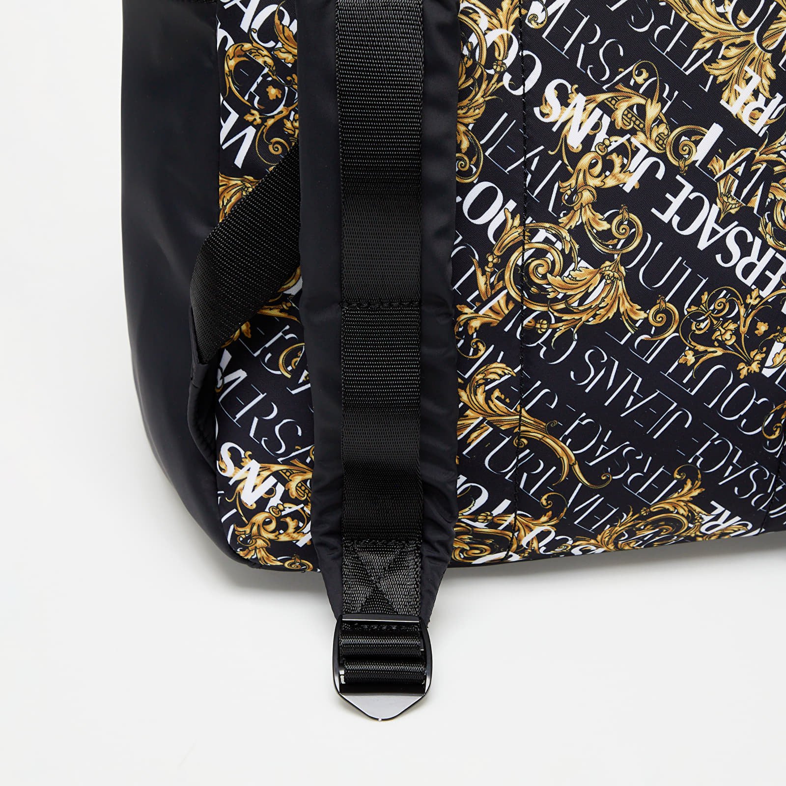 Sacs à dos Versace Jeans Couture Range Logo Couture Print Bag Black/ Gold