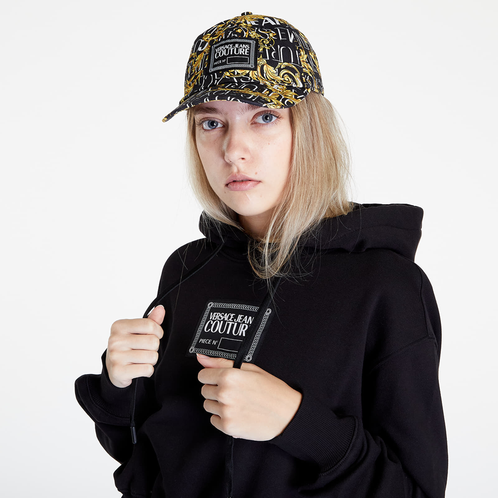 Hoodies and sweatshirts  Versace Jeans Couture O Piece Nr Label Sweatshirt Black