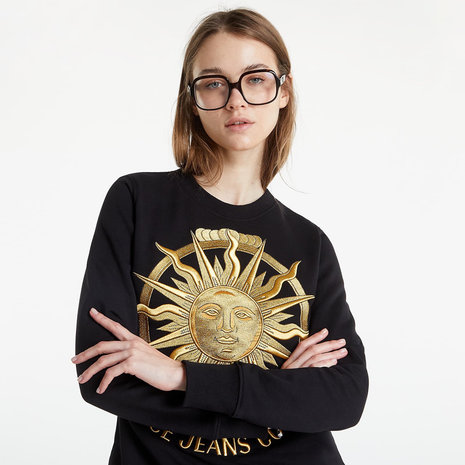Versace hotsell sweatshirt gold