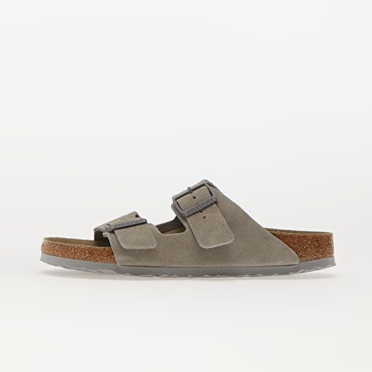 Birkenstock arizona stone suede hot sale