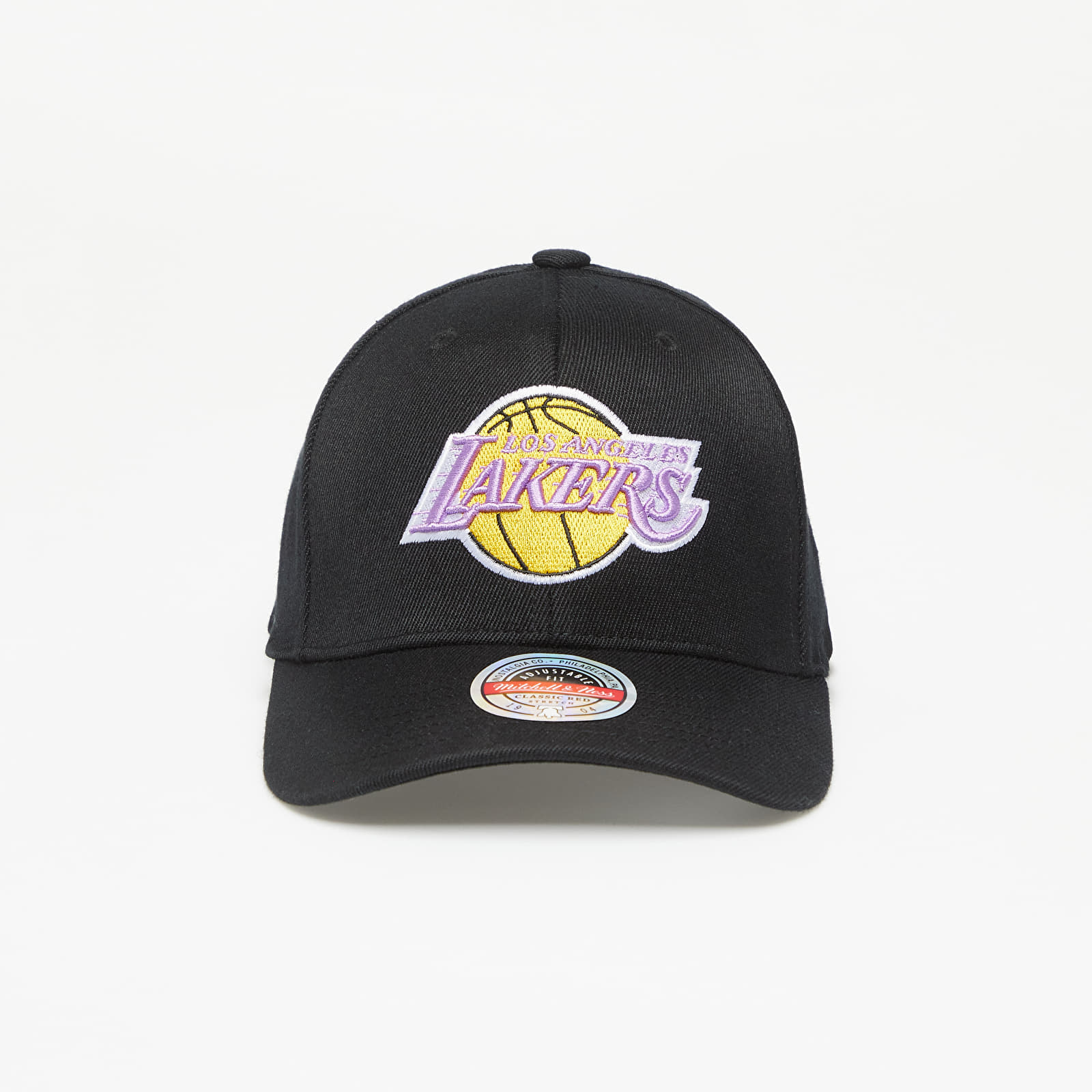 Caps Mitchell & Ness NBA Team Logo Snapback Los Angeles Lakers Black