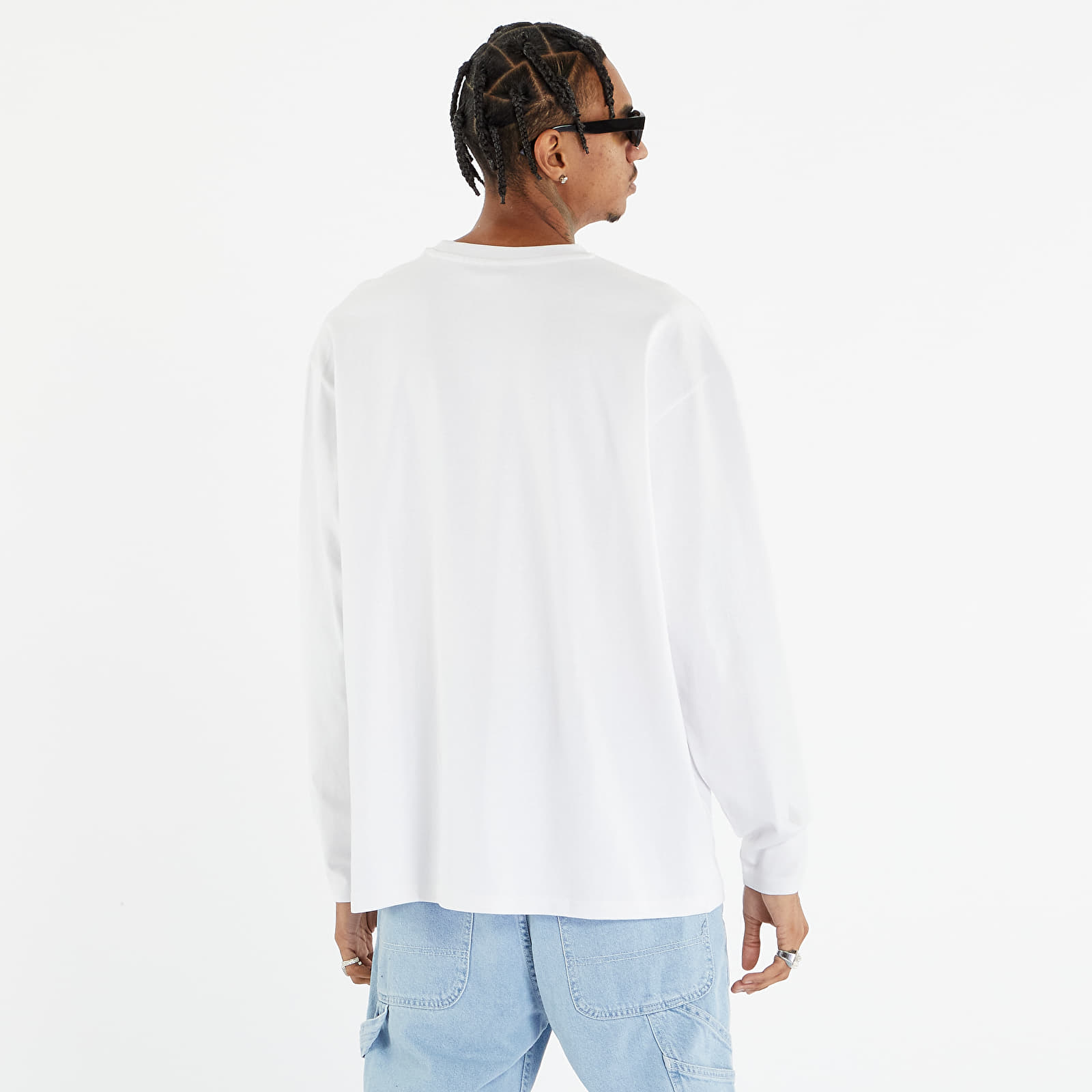 T-shirts  Urban Classics Ultra Heavy Oversized Longsleeve White