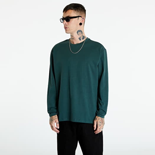 T-krekls Urban Classics Ultra Heavy Oversized Longsleeve Bottle Green