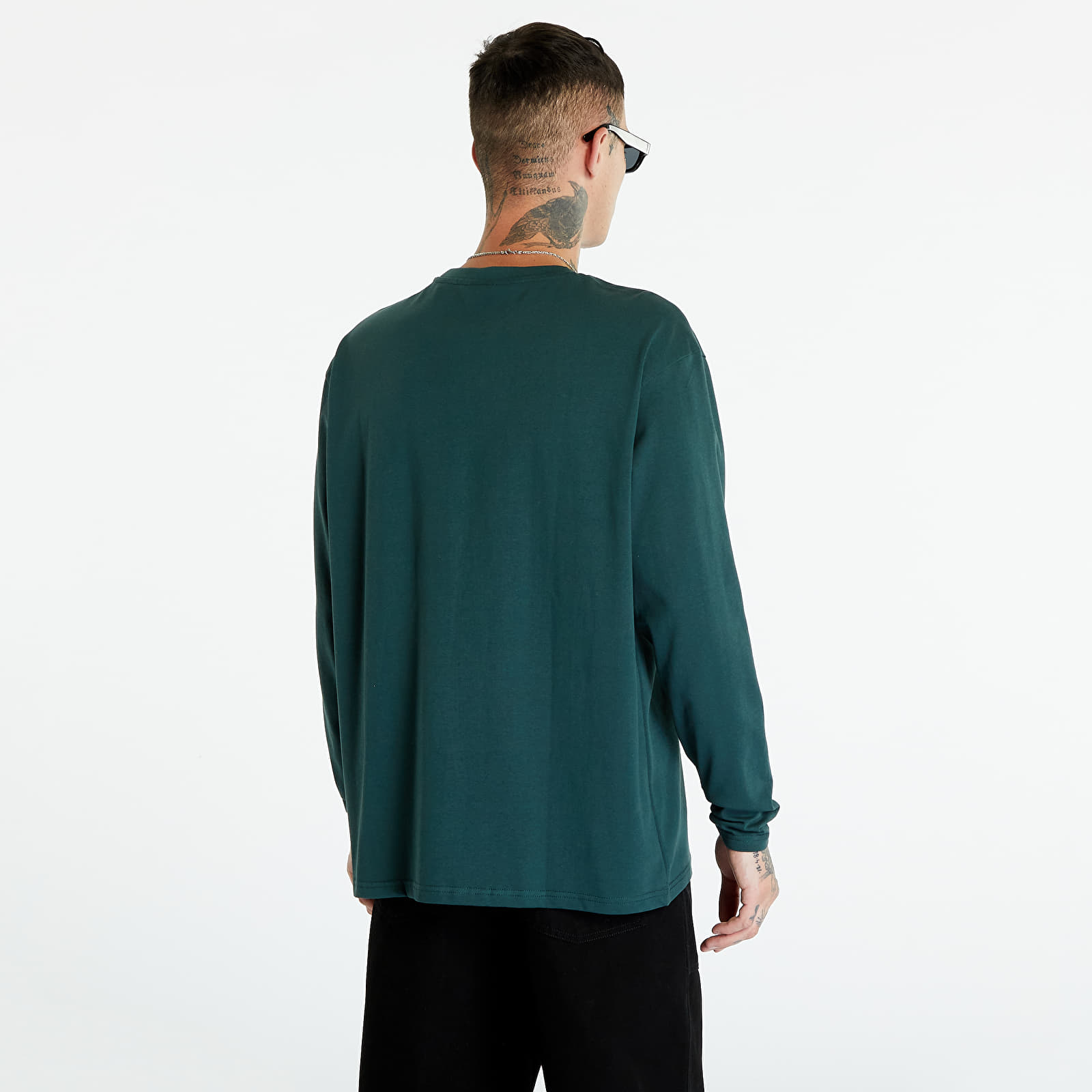 T-shirts Urban Classics Ultra Heavy Oversized Longsleeve Bottle Green