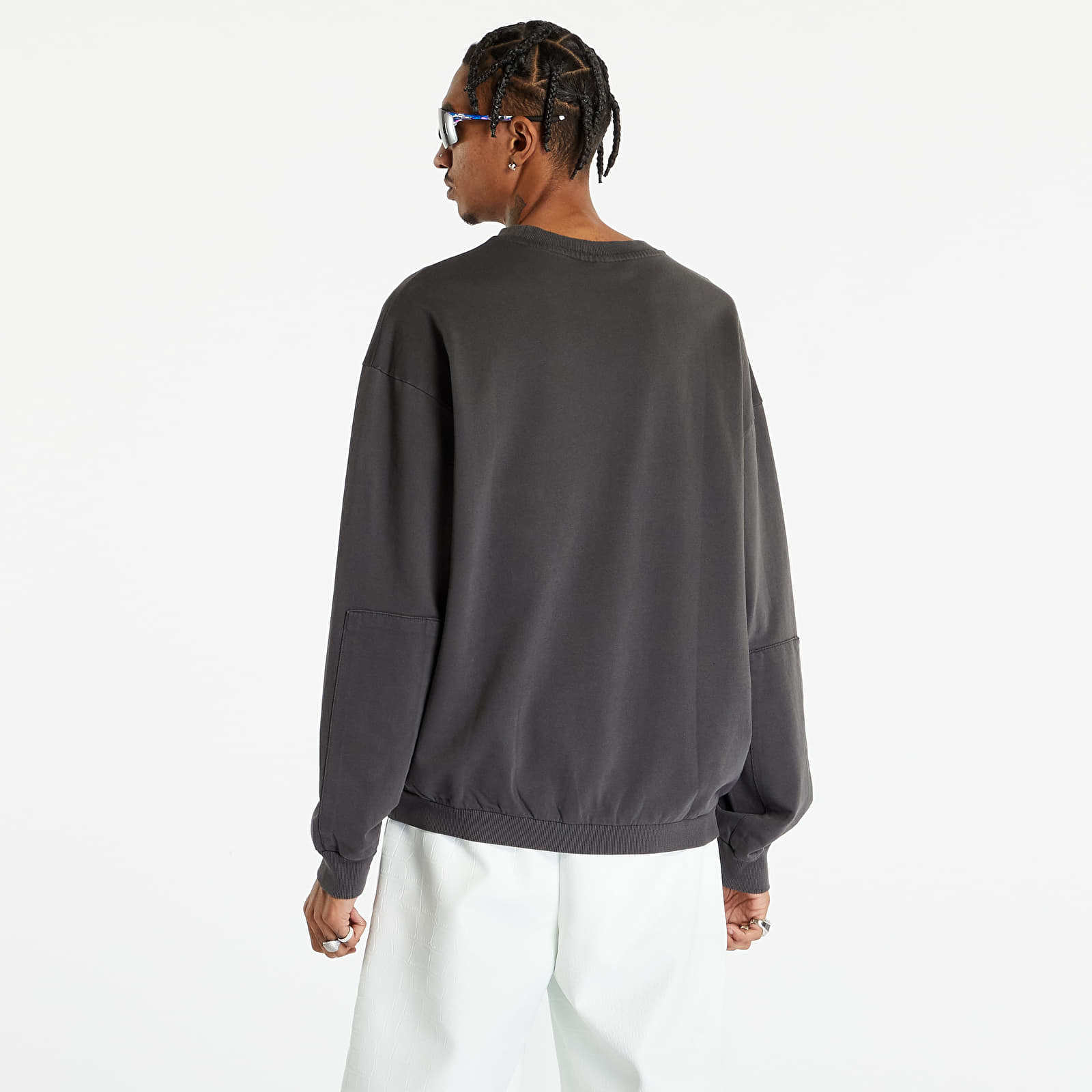 Hoodies and sweatshirts Urban Classics Pigment Dyed Crew Neck Blackbird
