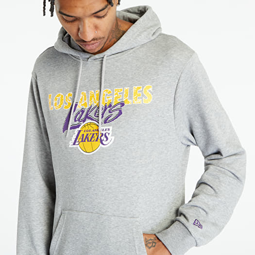 Sweatshirt New Era Team Script Hoody Los Angeles Lakers