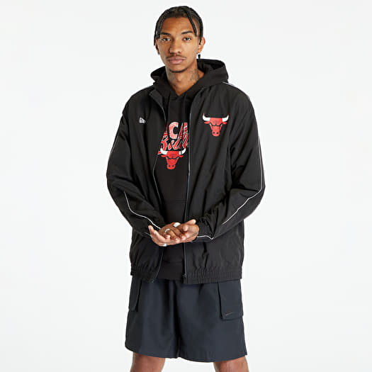 Větrovka New Era NBA Track Jacket Chicago Bulls Black/ Front Door Red