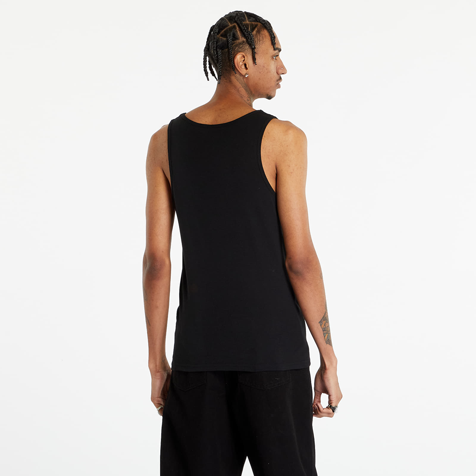Tank Tops Urban Classics 2-Pack Seamless Tanktop Black