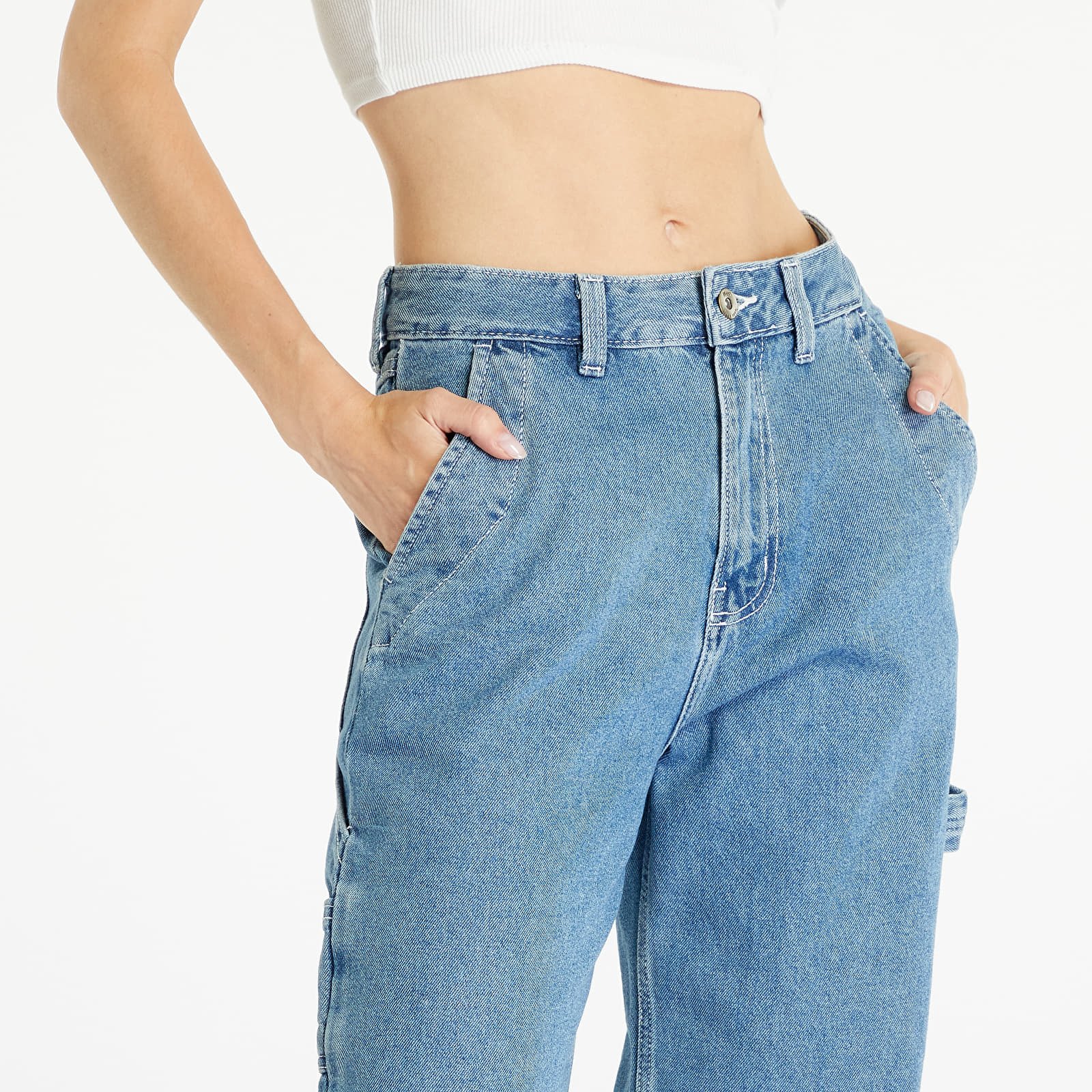 Džinsi Vans Ground Work Jeans Denim Blue