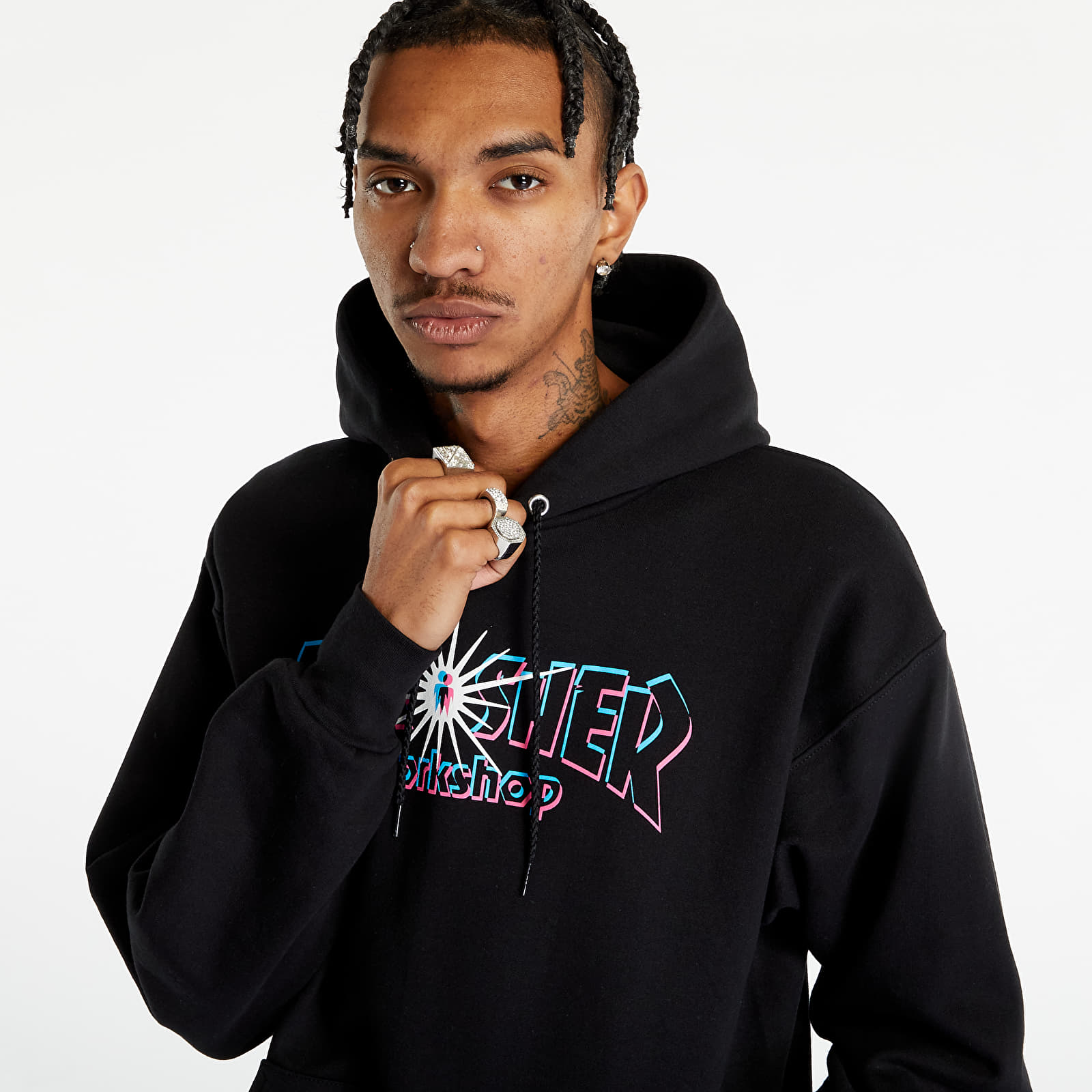 Hoodies and sweatshirts  Thrasher x AWS Nova Hood Black