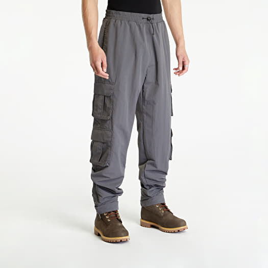 Denimic - High Waist Plain Tapered Cargo Pants | YesStyle