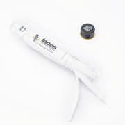 Crep Pre-Treated Laces Ice White Flat