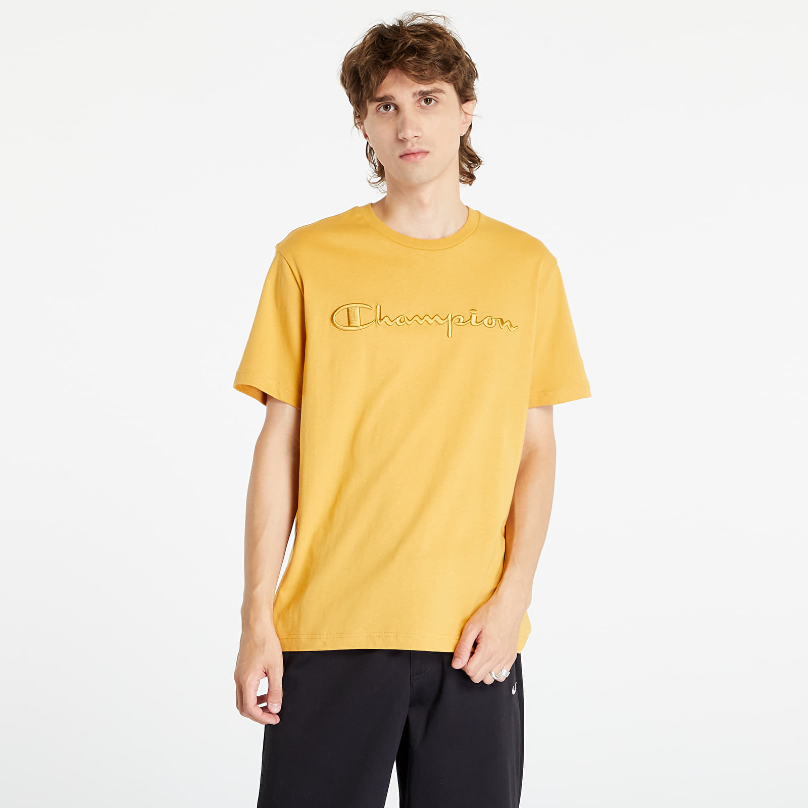 Majice Champion Crewneck T-Shirt Yellow