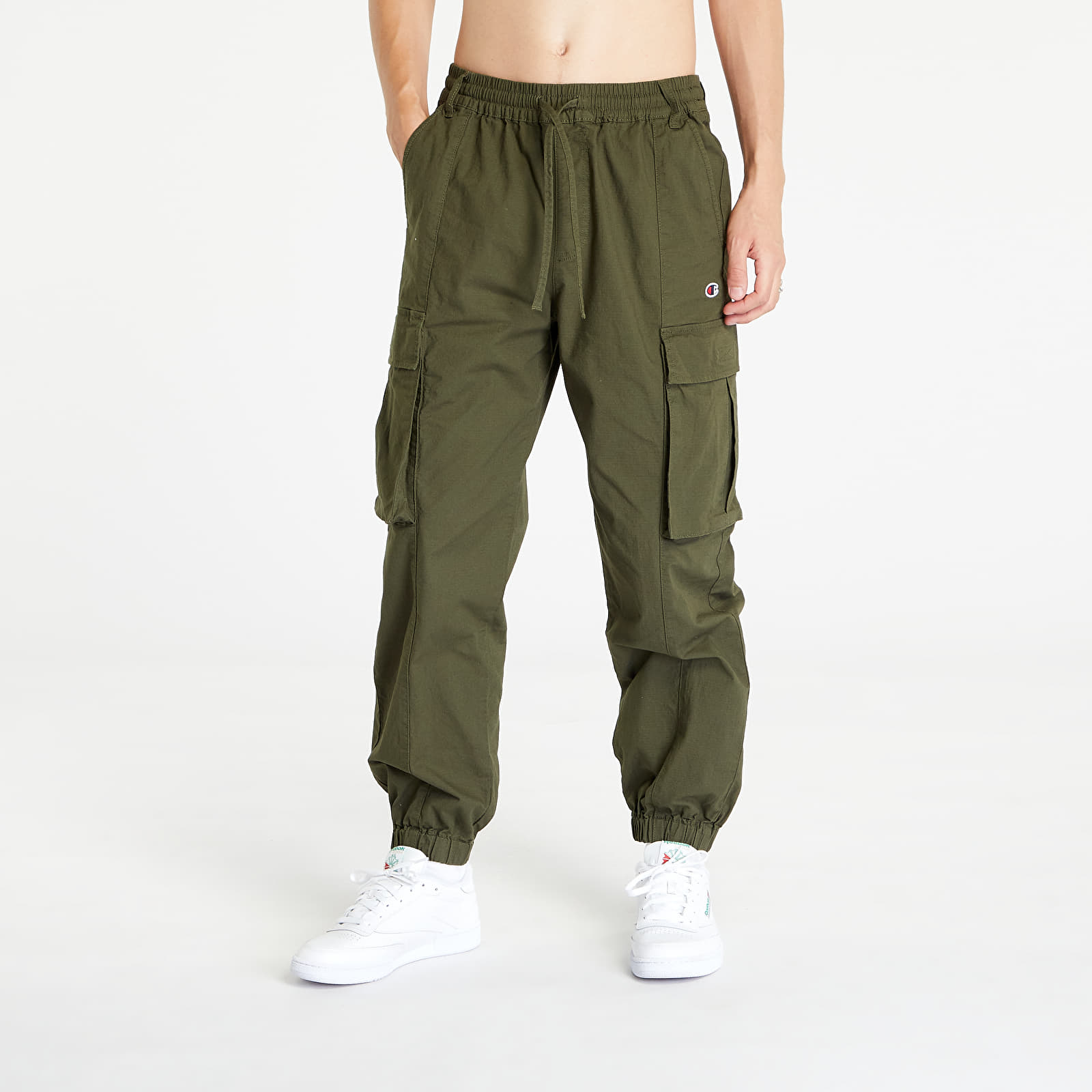 Hosen Champion Elastic Cuff Cargo Pant Khaki