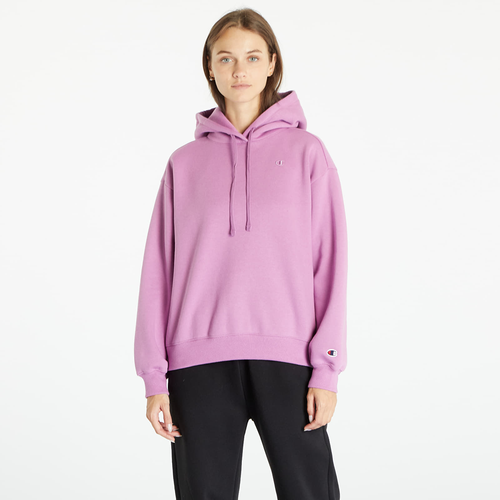 Hoodies and sweatshirts Champion Hooded Sweatshirt Purple Queens