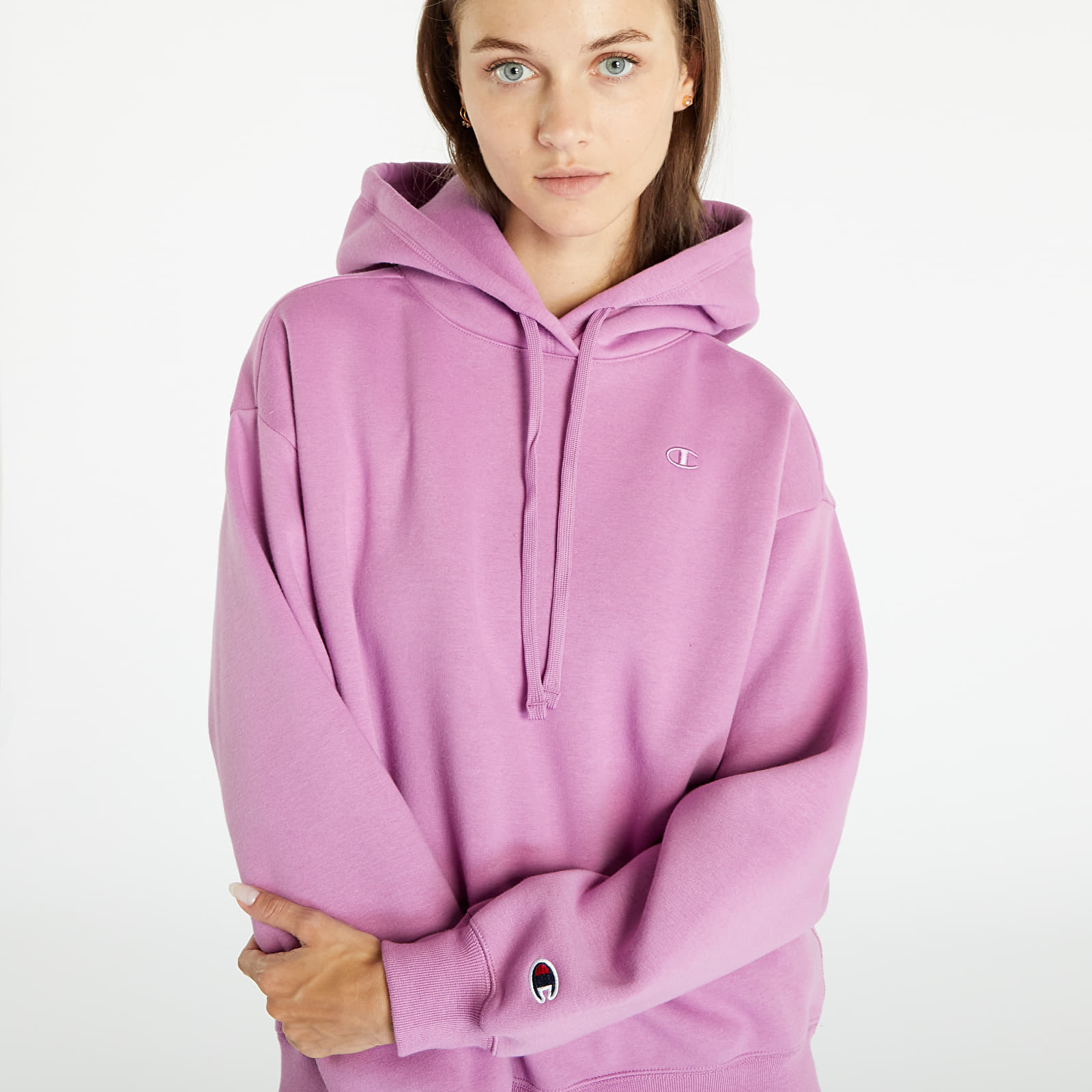 Champion mauve hoodie sale