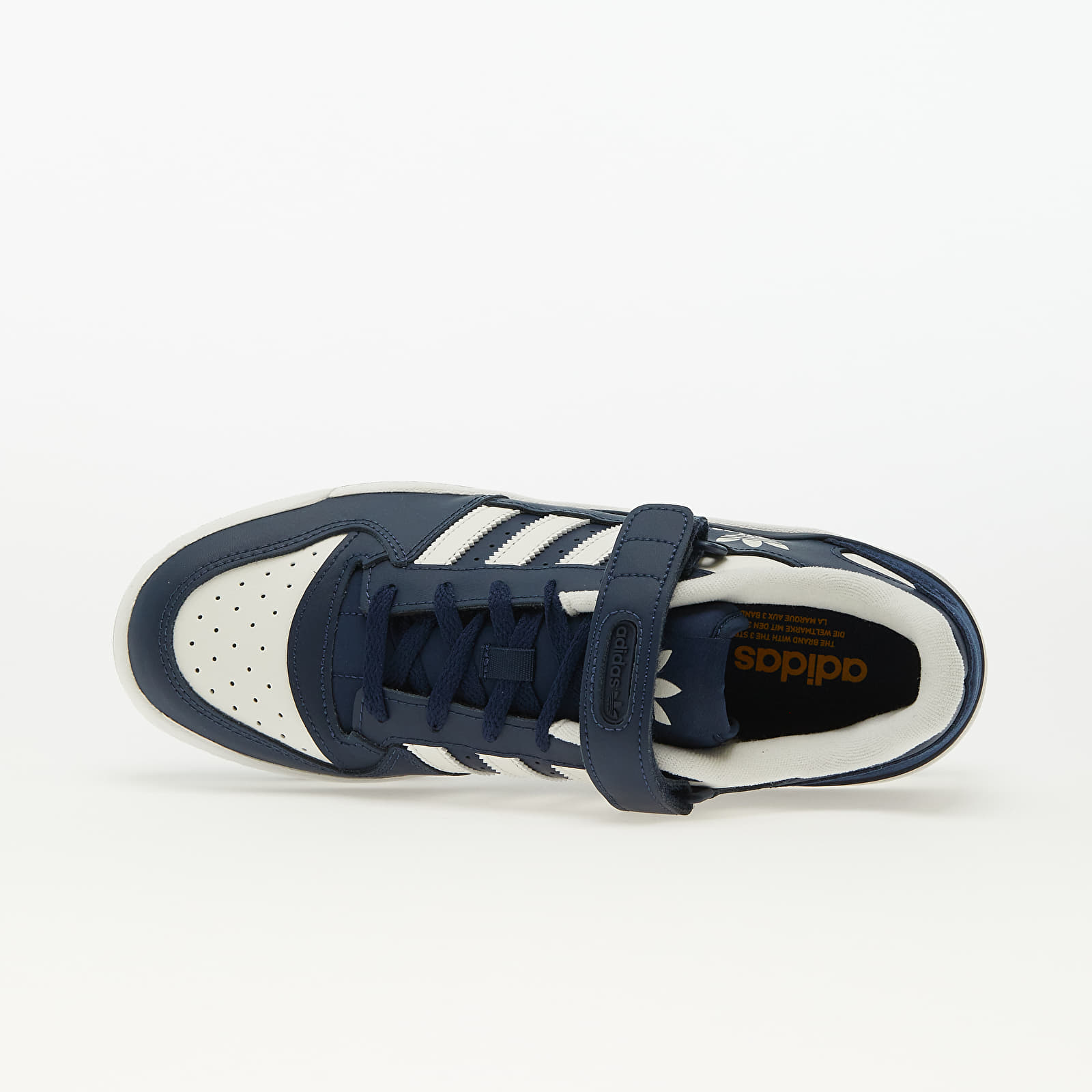 Sneakers og sko til mænd adidas Originals Forum Low Night Indigo/ Cloud White/ Creme Yellow