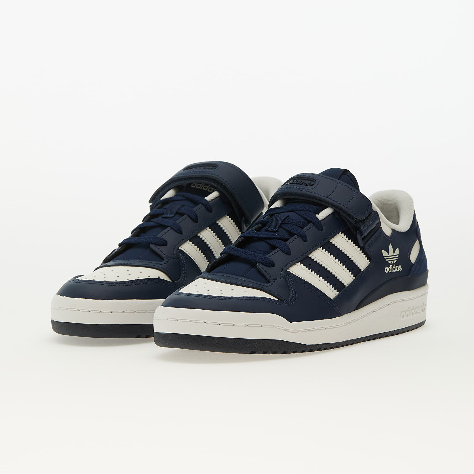 Sneakers og sko til mænd adidas Originals Forum Low Night Indigo/ Cloud White/ Creme Yellow