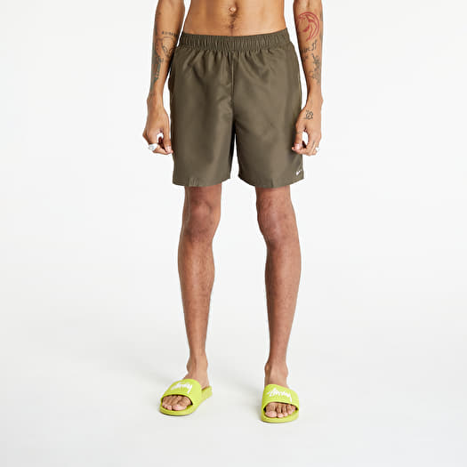 Nike khaki sale swim shorts