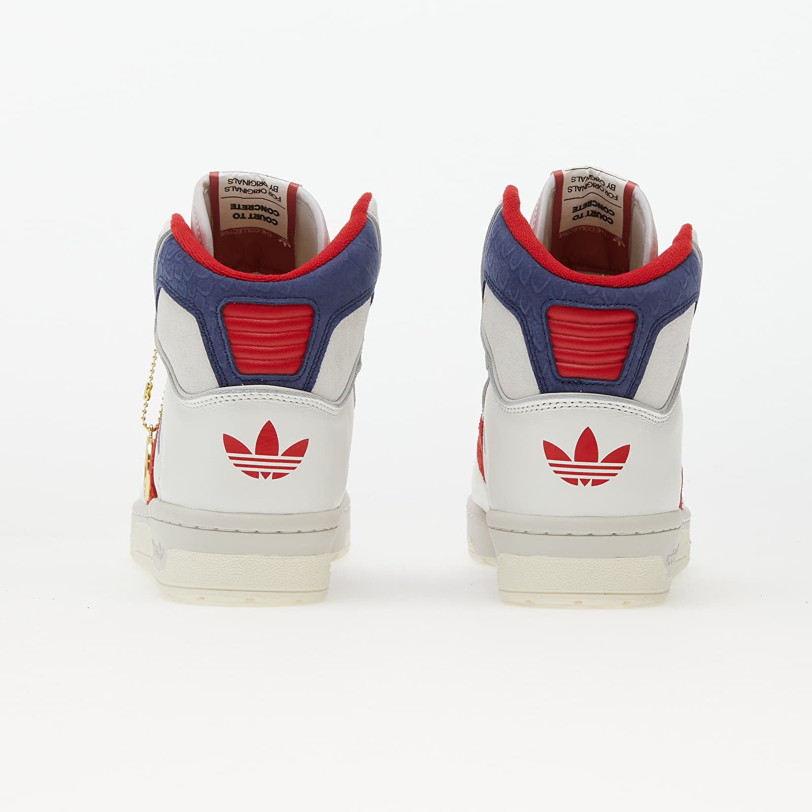 Turnschuhe und Schuhe für Männer adidas Originals Conductor Hi Core White/ Scarlet/ Grey One