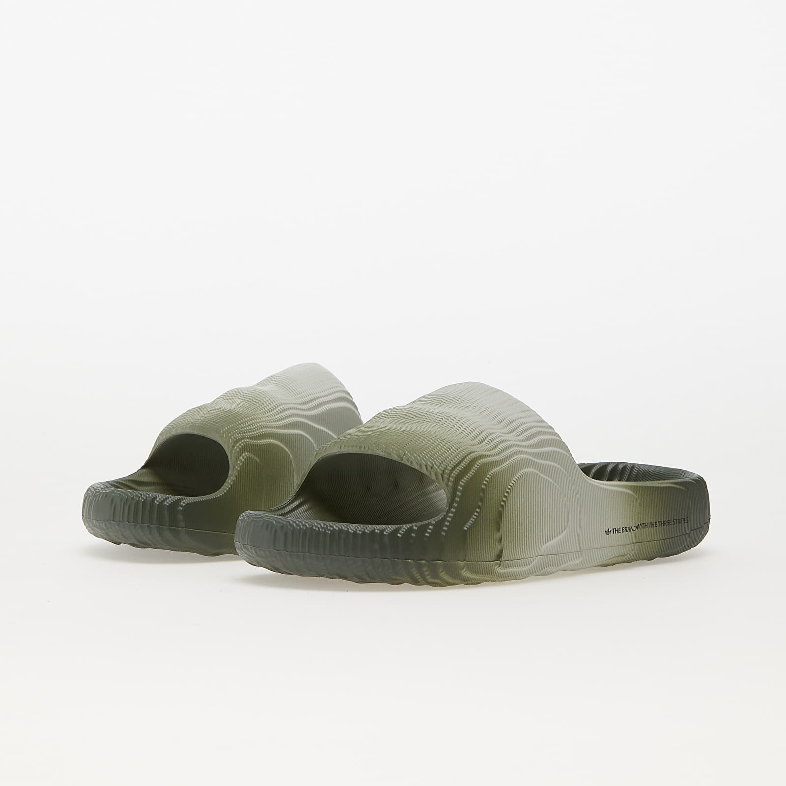 Pánské tenisky a boty adidas Originals Adilette 22 Wonder Silver/ Silver Green/ Core Black