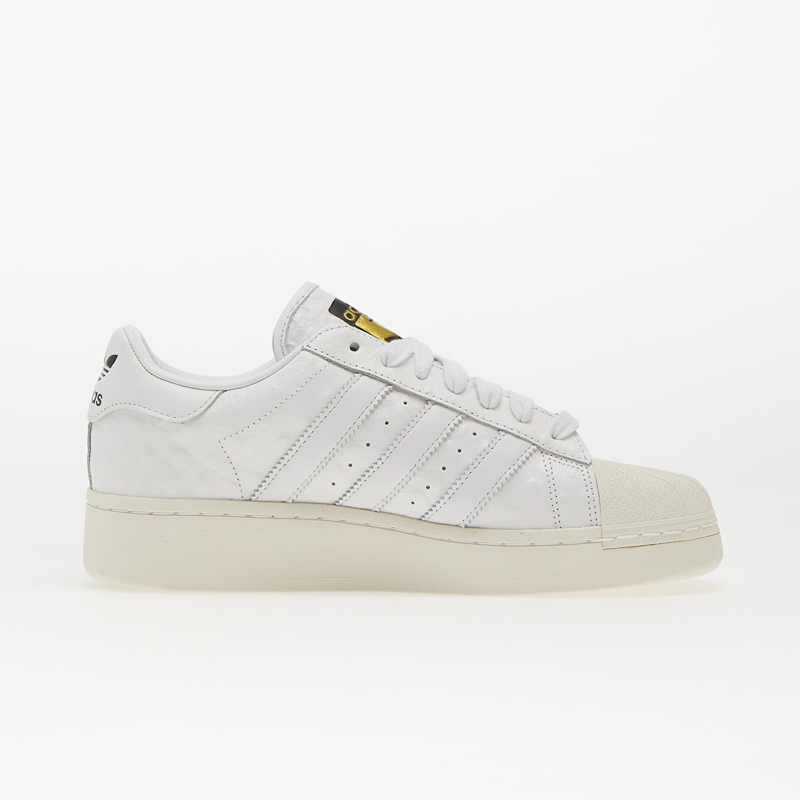 Superstar adidas white gold store