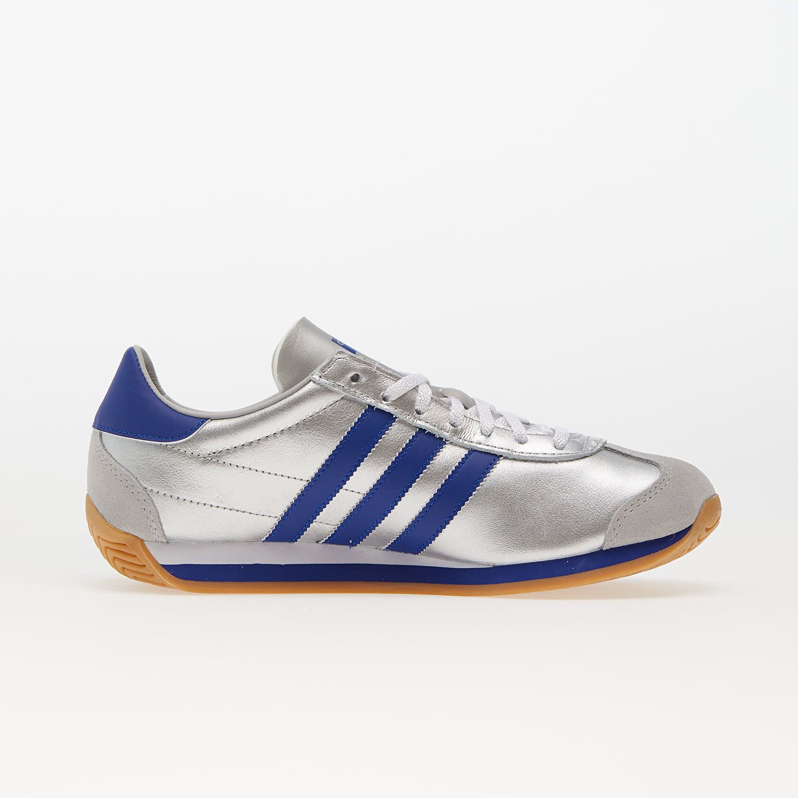Turnschuhe und Schuhe für Männer adidas Originals Country Og Metallic Silver/ Brave Blue/ Ftw White