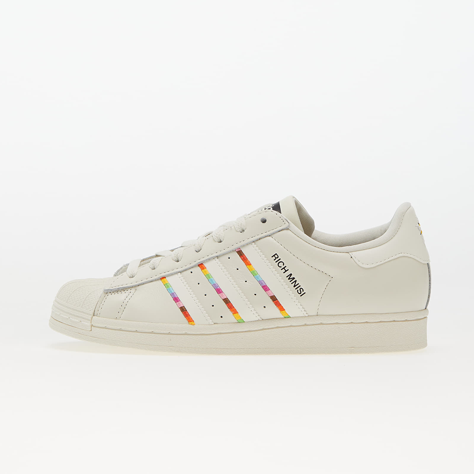 Superstar slip on black rainbow sale