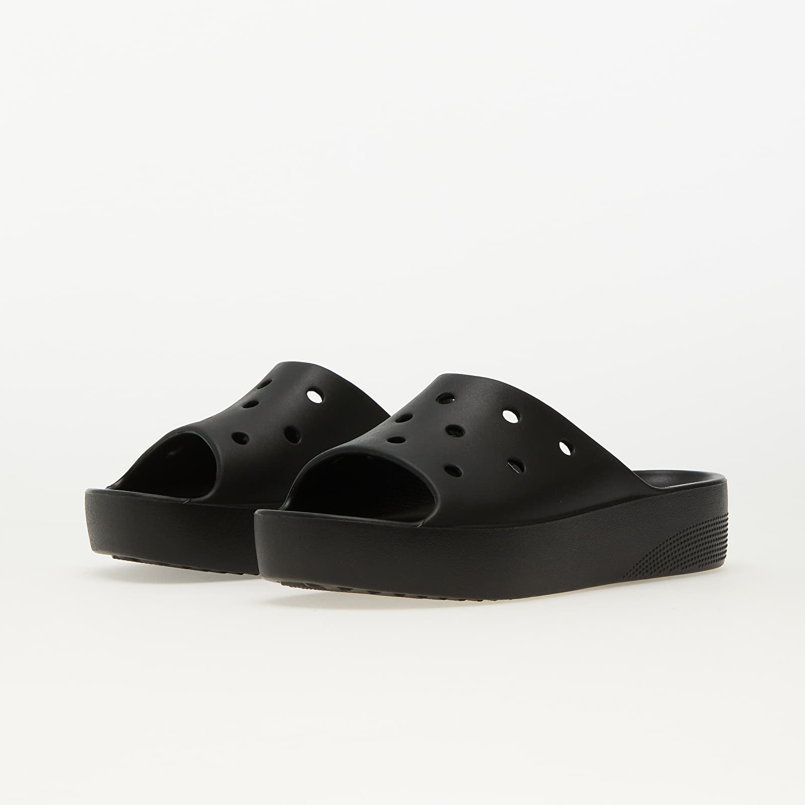 Sneakers und Schuhe für Frauen Crocs Classic Platform Slide Black