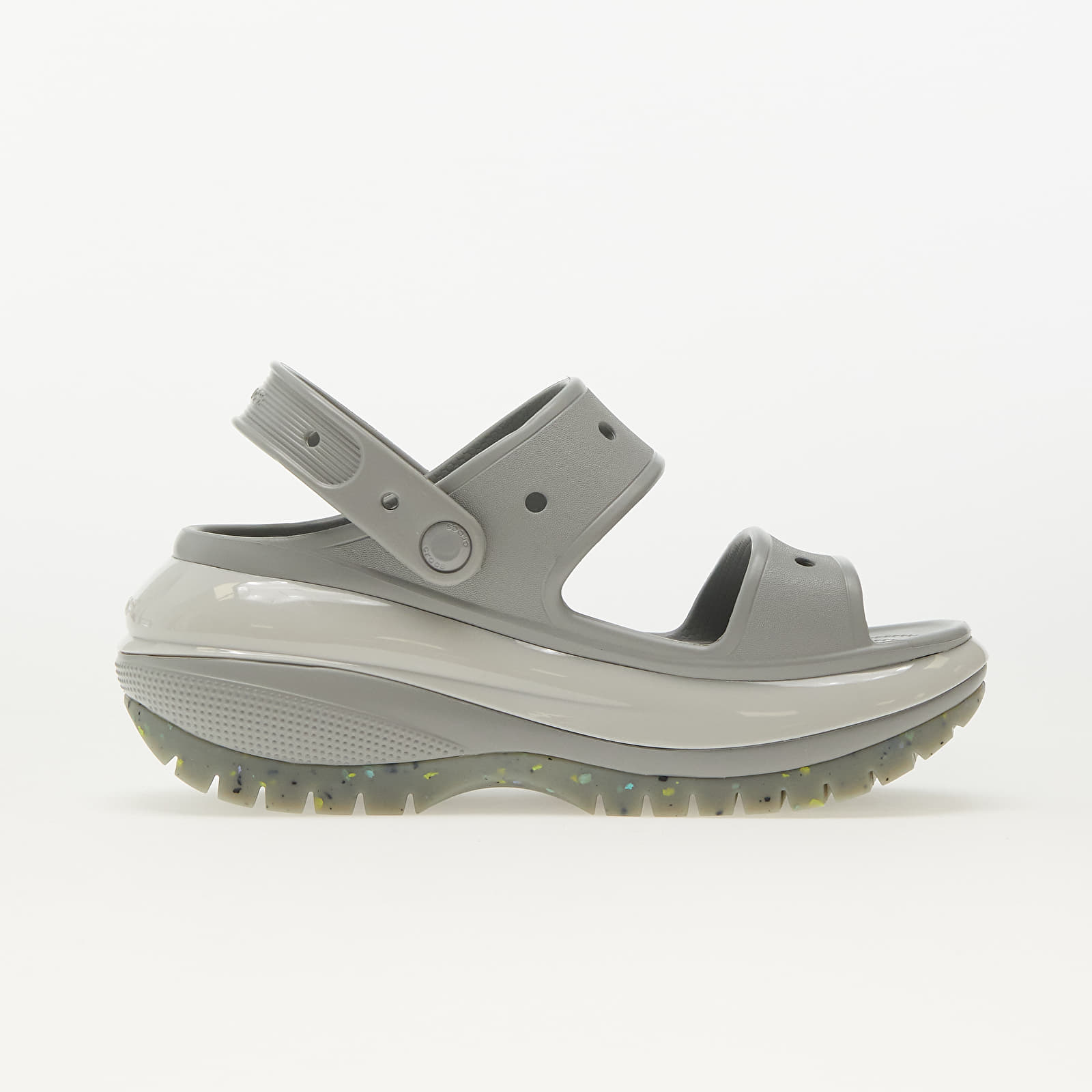 Turnschuhe und Schuhe für Männer Crocs Classic Mega Crush Sandal Light Grey