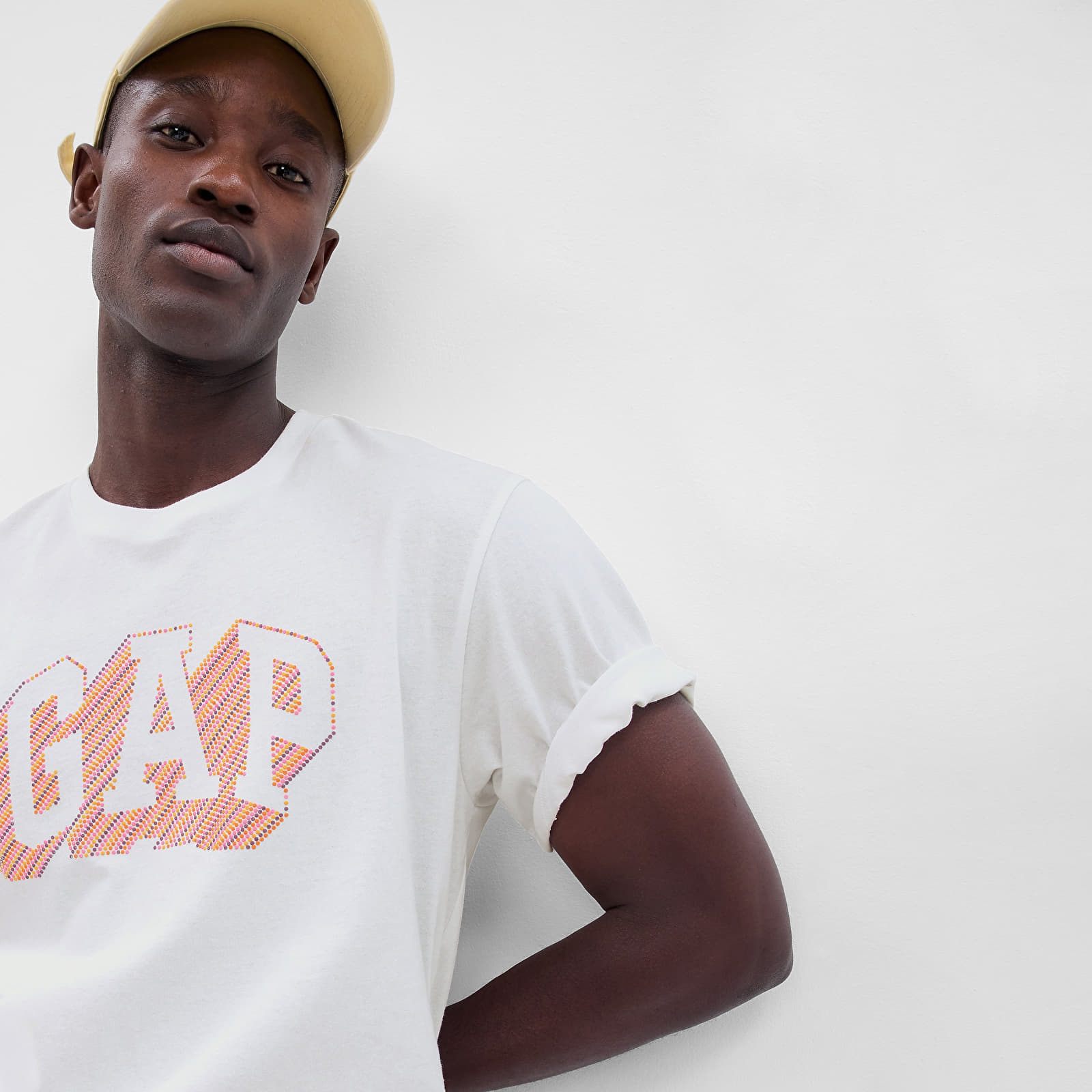 T-shirts GAP Int Ss Arch T 2 Fresh White
