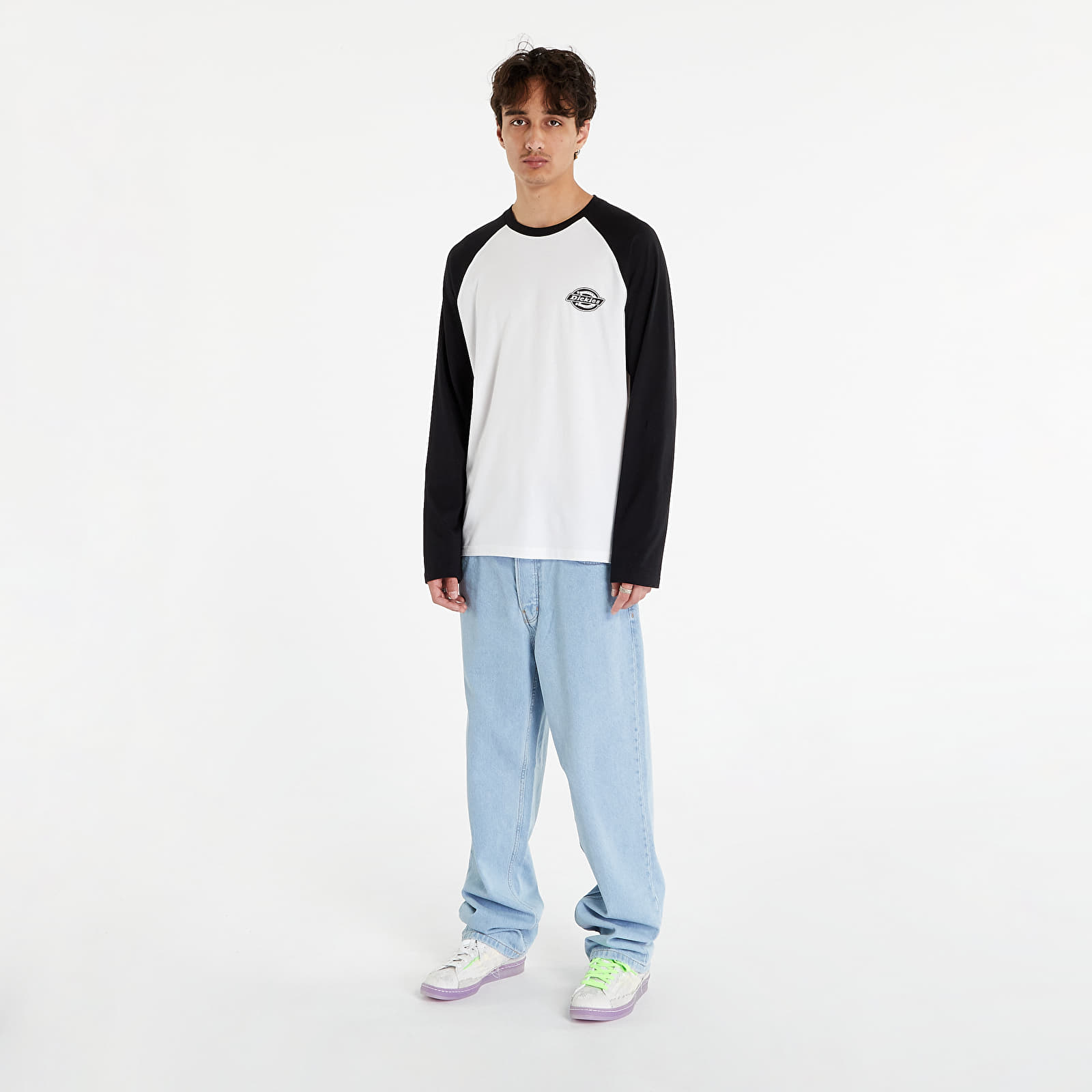 T-shirts Dickies Cologne Long Sleeve Tee White/ Black