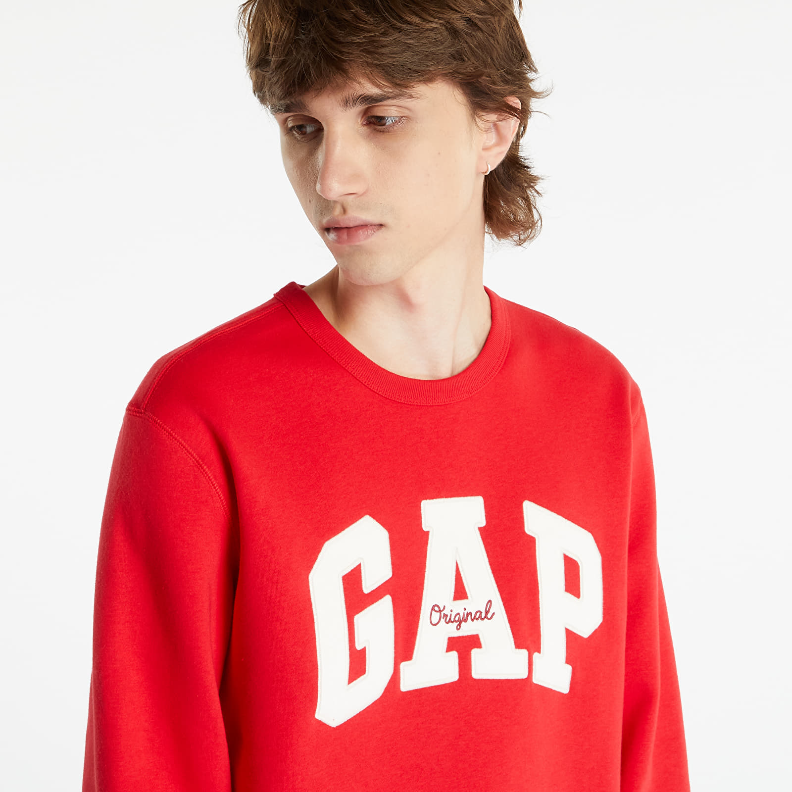 Hanorac GAP Gap Original Arch Crew Pure Red - 1 | YEO