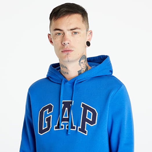 Sweatshirts GAP V Heritage Logo Po Snl Admiral Blue Queens