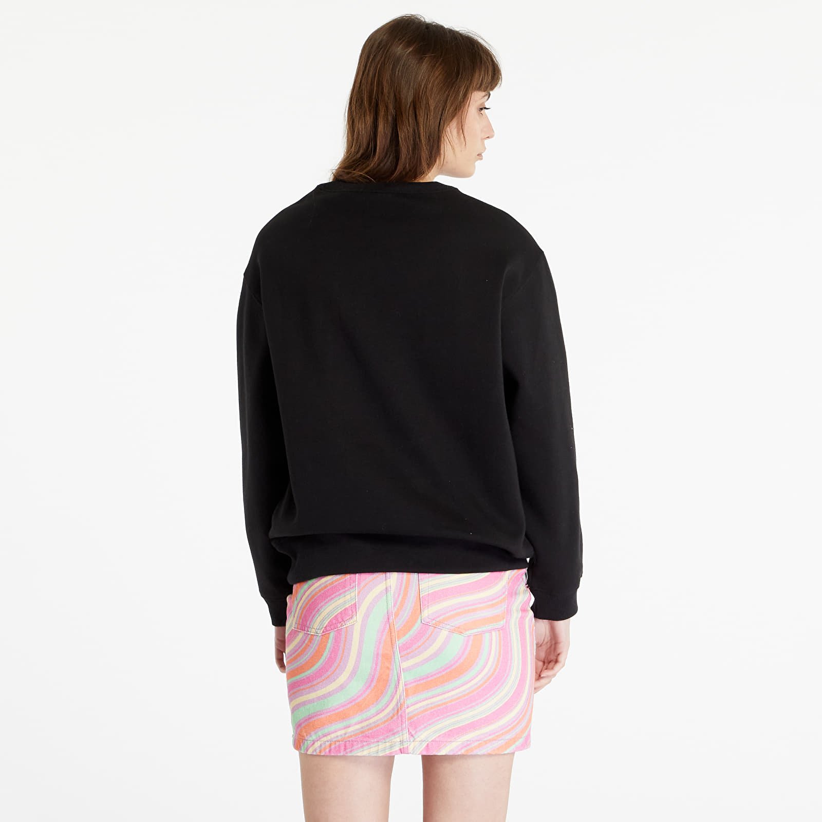 Sudaderas GAP V-Gap Heritage Crew True Black