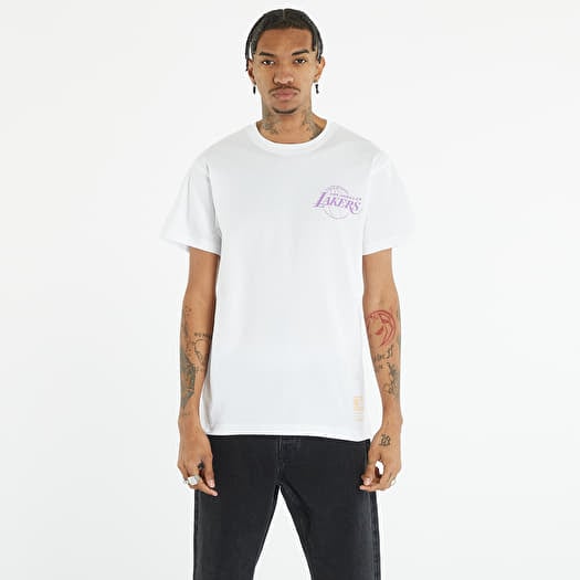 T-shirts New Era Los Angeles Lakers NBA Team Logo Mesh Oversized T-Shirt  Black/ True Purple