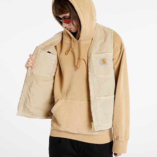 Vests Carhartt WIP Arbor Vest Dusty H Brown Faded Queens