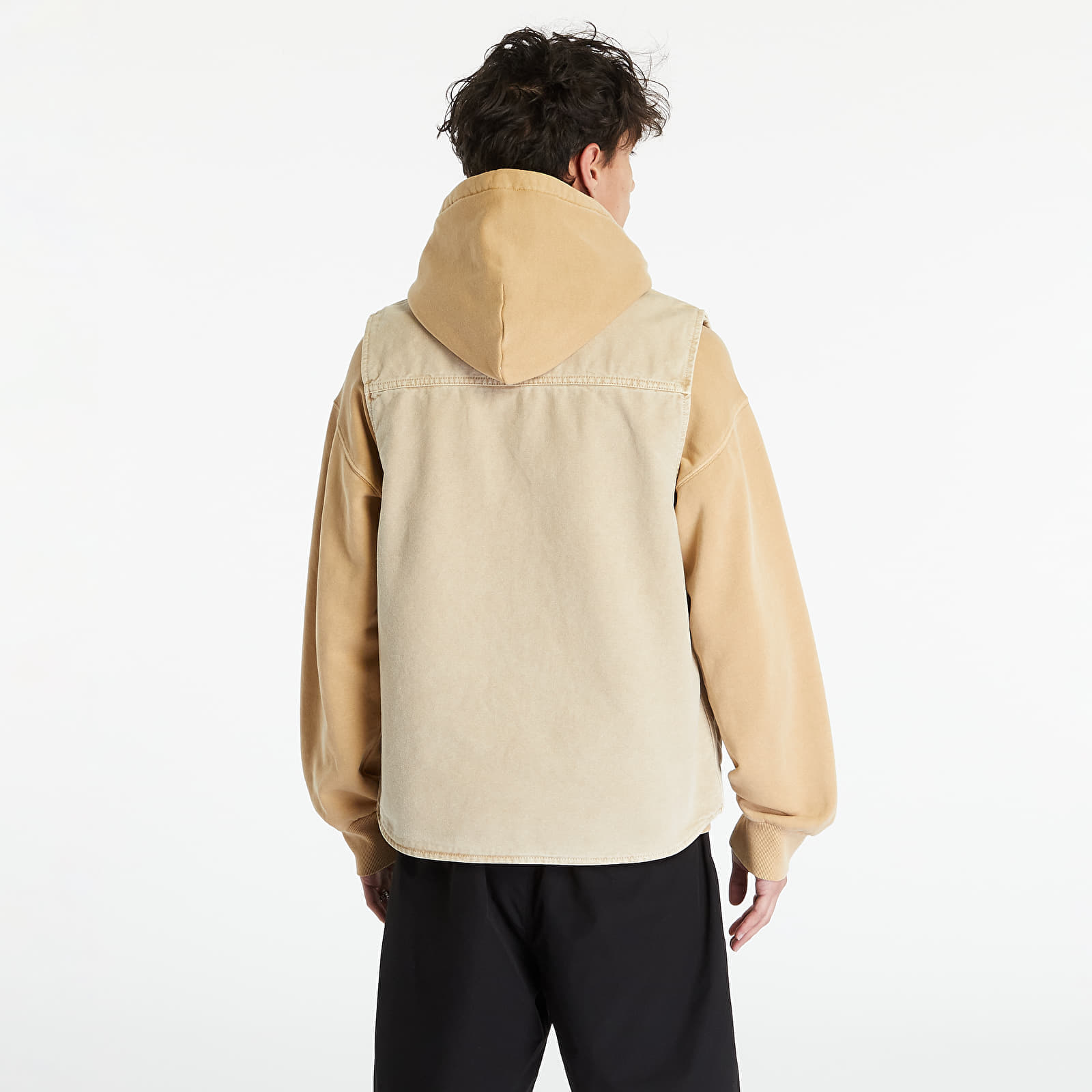 Vestes Carhartt WIP Arbor Vest Dusty H Brown Faded