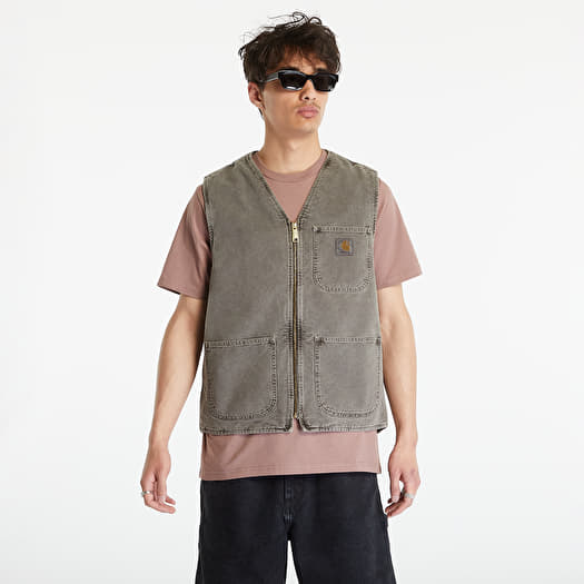 Vests Carhartt WIP Arbor Vest Black Faded | Queens