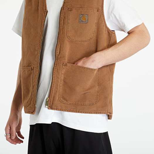 Carhartt WIP Arbor Vest Faded Tamarind | Queens