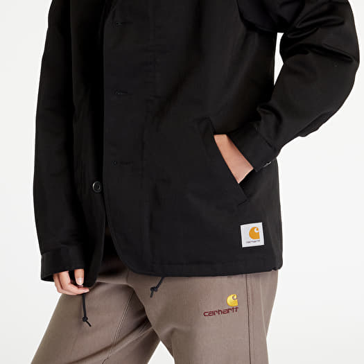 Carhartt WIP Myles Blazer Black Rinsed | Queens