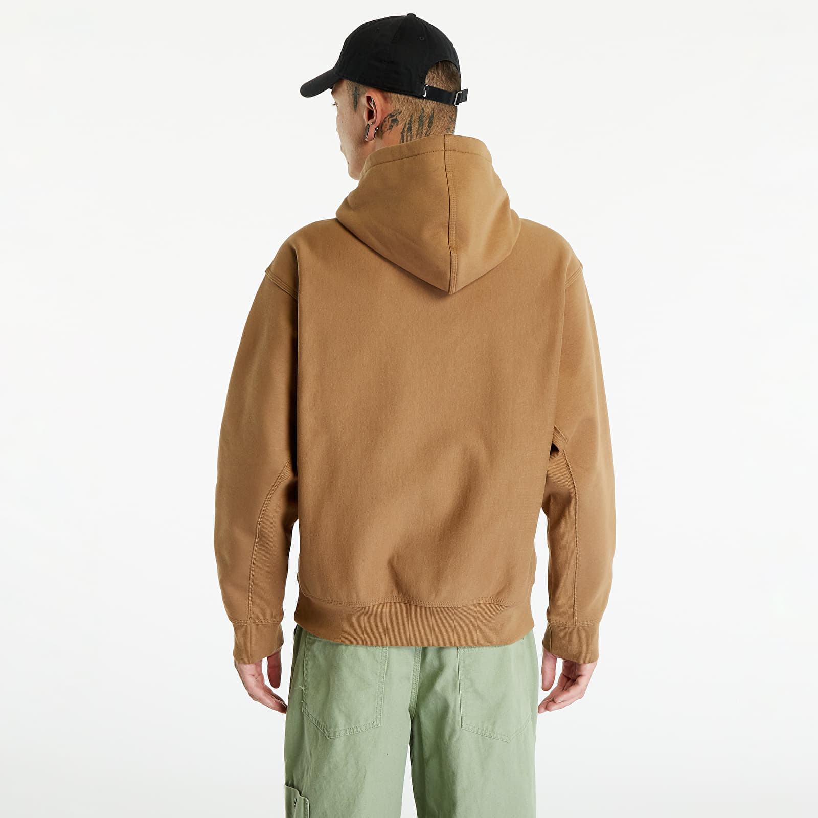 Hanorace Carhartt WIP Hooded American Script Sweat Buffalo